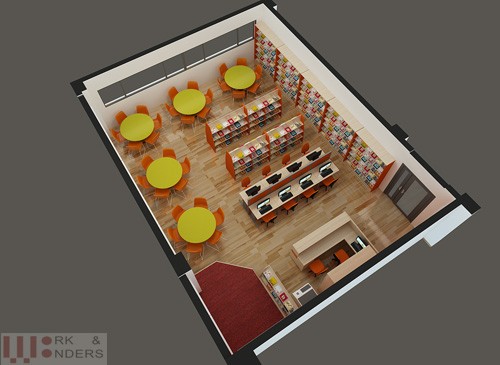 Dự án thiết kế nội thất trường học KinderWorld