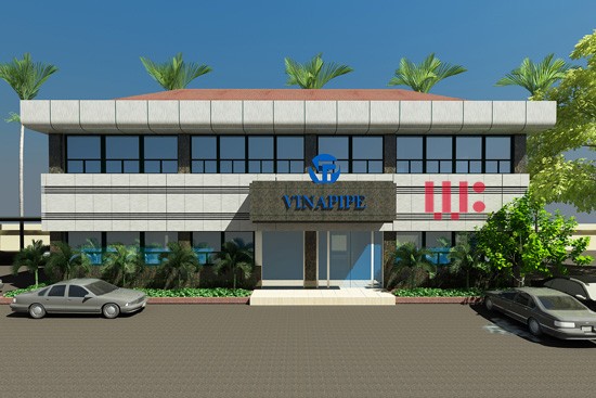 Thiết kế văn phòng VINAPIPE Hải Phòng