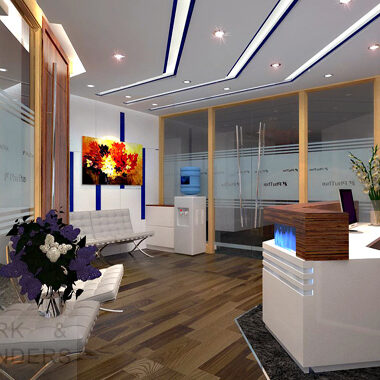 Thiết kế thi công nội thất văn phòng công ty Cổ Phần Tập đoàn Phú Thái