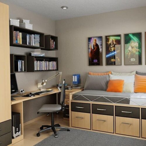 8 cách bố trí phòng làm việc đơn giản, tạo không gian đẹp mắt, hài hòa