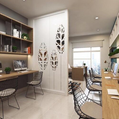 Thiết kế nội thất Officetel đẹp và tiện dụng