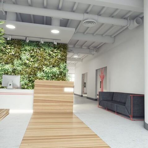 Thiết kế văn phòng Eco giúp nơi làm việc thêm trong lành