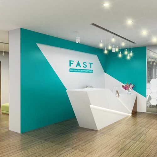 Mẫu thiết kế văn phòng công ty Fast Accounting & Erp Software