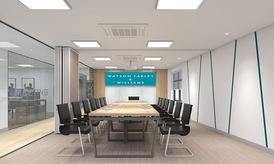 Thiết kế phòng họp của Watson Farley & Williams