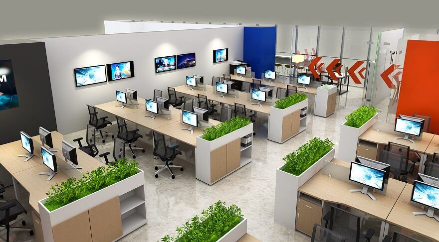 Thiết kế nội thất văn phòng 30m2 cho công ty FilmFreeway