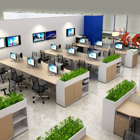Bàn làm việc gỗ trong thiết kế nội thất ngày nay