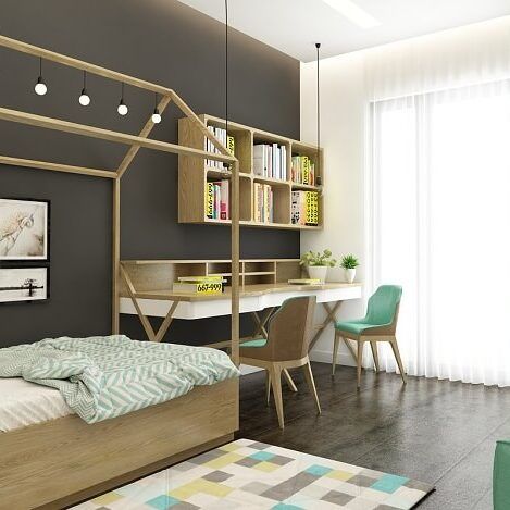Tiết kiệm diện tích nhà nhỏ bằng 10+ biện pháp sáng tạo