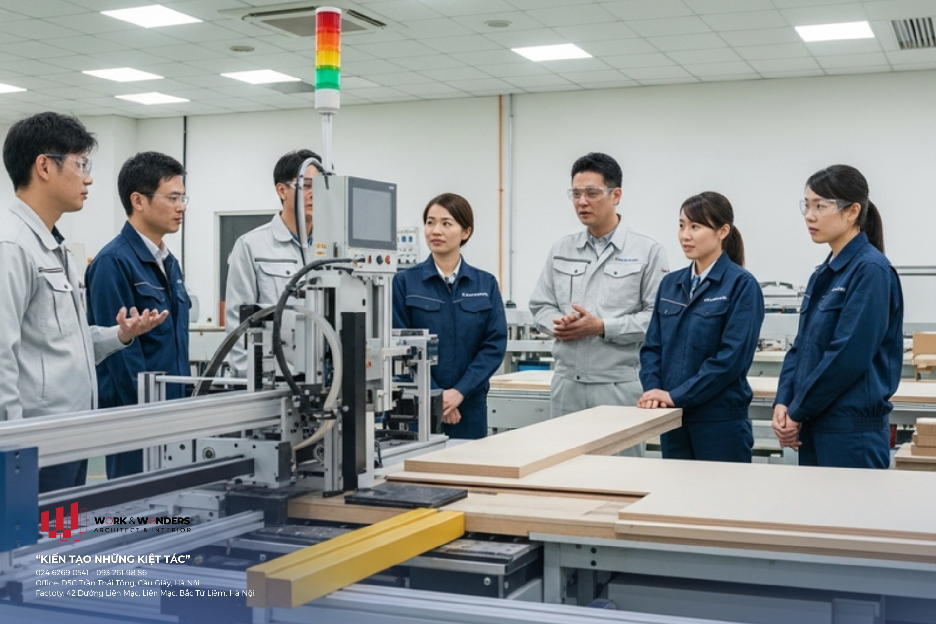 Máy dán cạnh tự động: 1 đường biên định danh thiết kế 22 Đào tạo đội ngũ vận hành máy dán cạnh tự động để tối ưu quy trình sản xuất nội thất