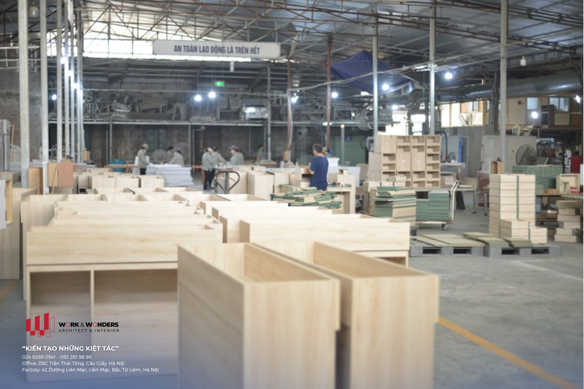 7 trạm – 1 nhịp chuẩn: Quy trình sản xuất nội thất chuyên nghiệp tại Work & Wonders 13 Quy trình sản xuất nội thất được kiểm soát tự động hoá