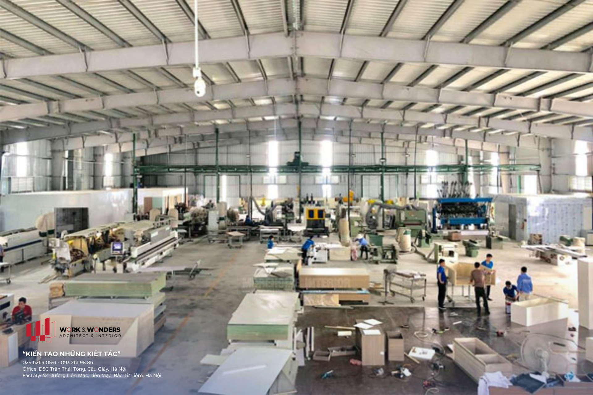 7 trạm – 1 nhịp chuẩn: Quy trình sản xuất nội thất chuyên nghiệp tại Work & Wonders 24 Sản phẩm hoàn hảo nhờ quy trình sản xuất nội thất chuyên nghiệp